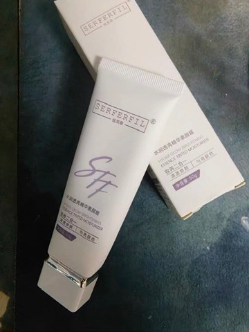 春天涂它太舒服了！丝芙菲水润透亮精华素颜霜清透不厚重